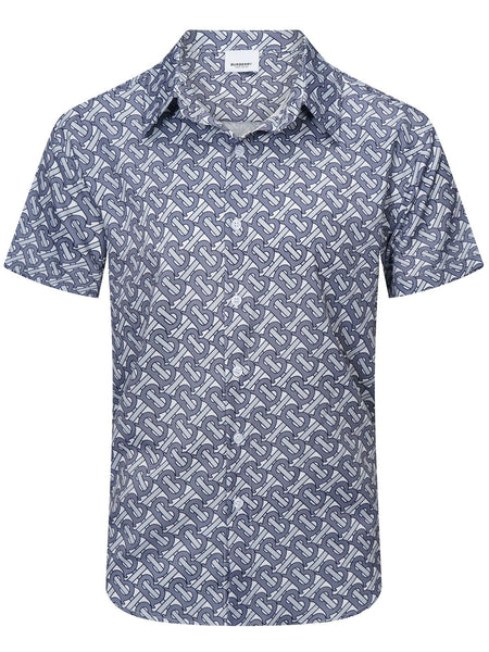 Bur.berry drop shoulder shirt