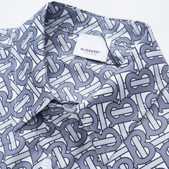 Bur.berry drop shoulder shirt