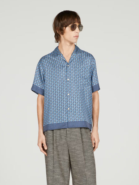 Guc.ci half sleeves hawaii shirt