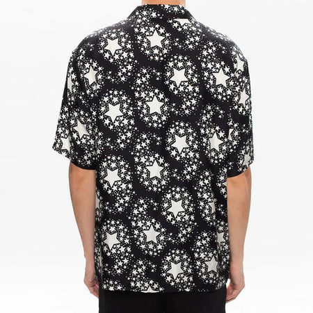 Guc.ci drop shoulder half sleeve shirt