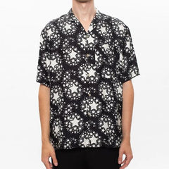 Guc.ci drop shoulder half sleeve shirt