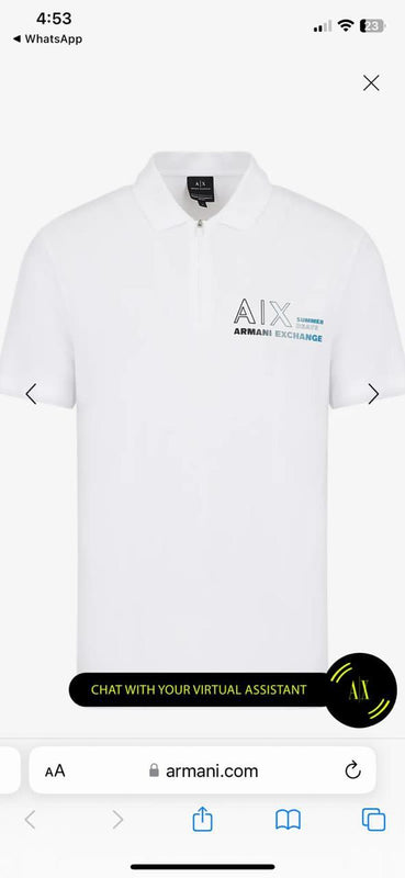 Ar.mani polo tees