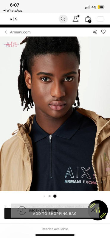 Ar.mani polo tees