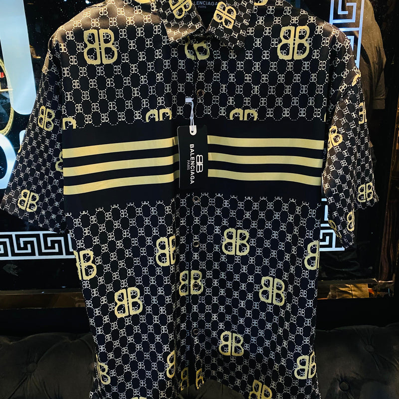 Balen.ciaga half sleeve shirt