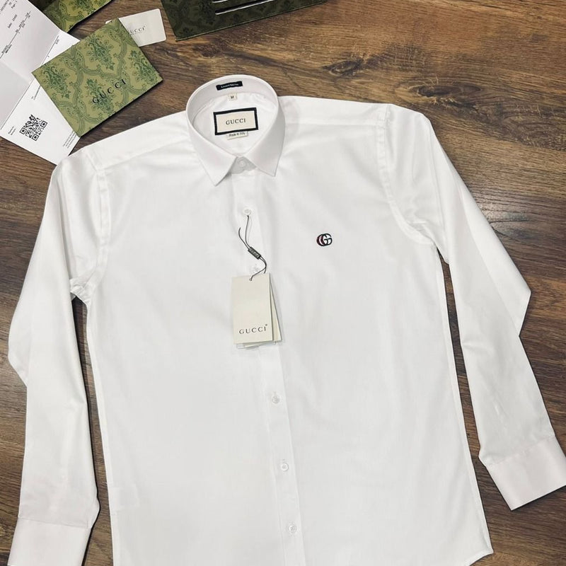 Guc.ci regular fit shirt