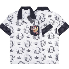 Dolc.e & Gabb.ana half sleeve shirt