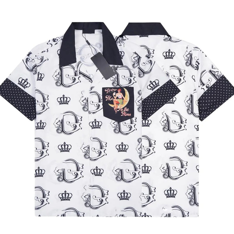 Dolc.e & Gabb.ana half sleeve shirt