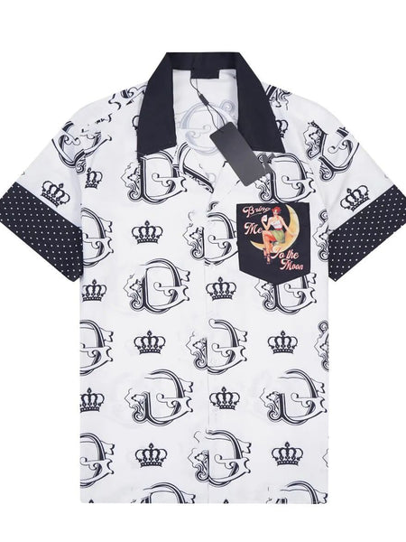 Dolc.e & Gabb.ana half sleeve shirt