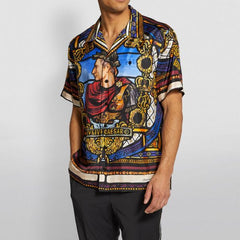 Dolc.e & Gabb.ana half sleeve shirt