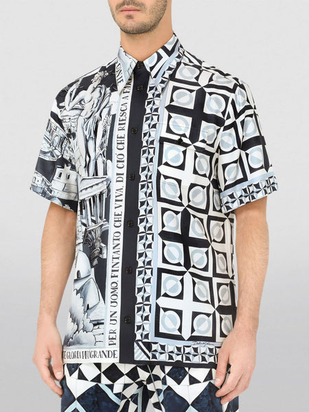 Dol.ce & Gab.bana half sleeve shirt