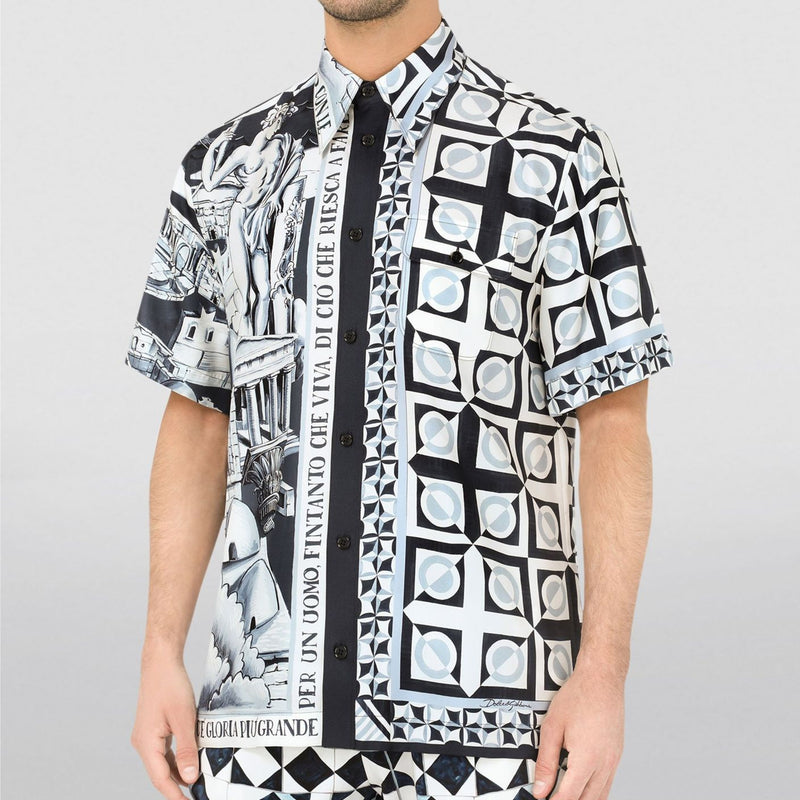 Dol.ce & Gab.bana half sleeve shirt