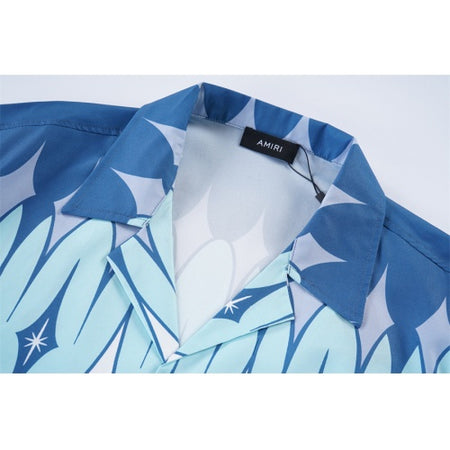 AMI.RI Arygle Printed Short Sleeve Shirt
