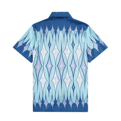 AMI.RI Arygle Printed Short Sleeve Shirt
