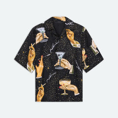 Ami.ri Champagne Bowling Black Shirt