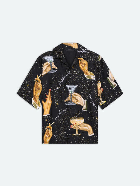Ami.ri Champagne Bowling Black Shirt