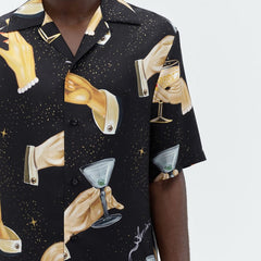 Ami.ri Champagne Bowling Black Shirt