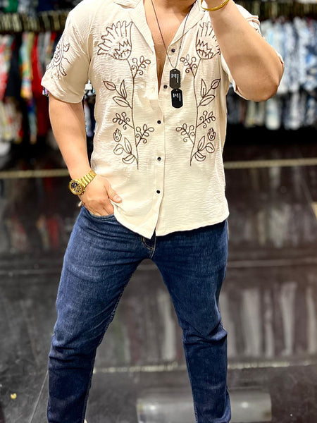 DIO.R  Embroidered Shirt