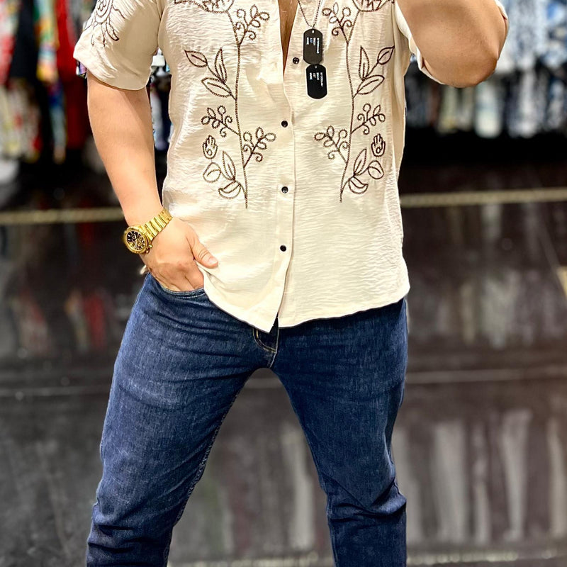 DIO.R  Embroidered Shirt
