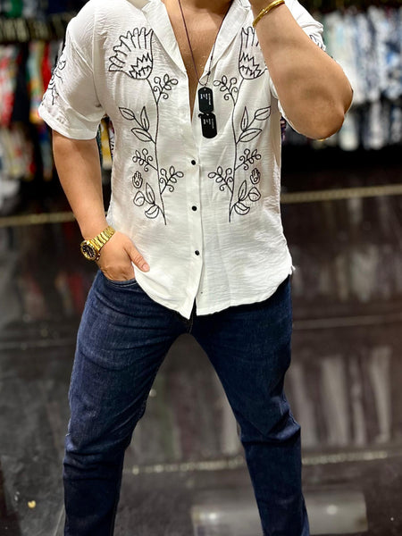 DIO.R  Embroidered Shirt