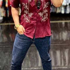 DIO.R  Embroidered Shirt
