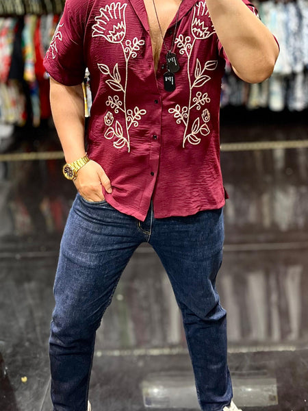DIO.R  Embroidered Shirt