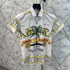 Am.iri DROP SHOULDER half sleeve shirt