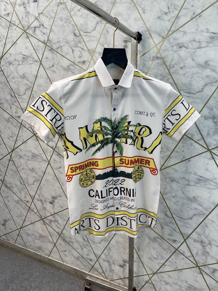 Am.iri DROP SHOULDER half sleeve shirt