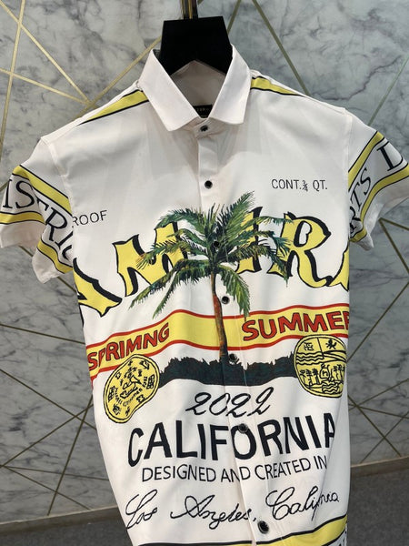 Am.iri DROP SHOULDER half sleeve shirt