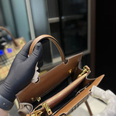 BUR.BERRY VINTAGE CHECK HANDBAGS CUM SLING