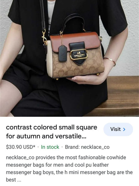 CO.ACH MOR.handbagsGAN TOP HANDLE BAG