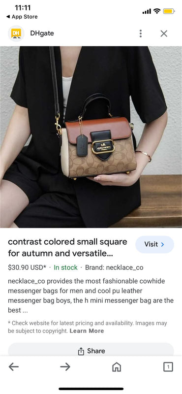 CO.ACH MOR.handbagsGAN TOP HANDLE BAG