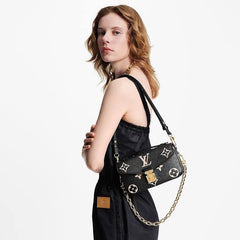 LO.UIS VUIT.TON EMPREINTE LEATHER HANDBAG CUM SLING