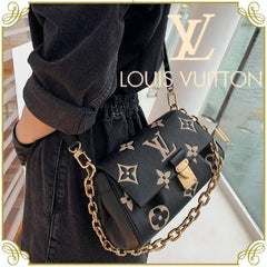 LO.UIS VUIT.TON EMPREINTE LEATHER HANDBAG CUM SLING