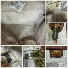 MICH.AEL KO.RS LARGE  DOME CROSS BODY SLING