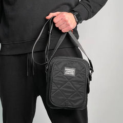 BUR.BERRY QUILTED CAMERA SLING.