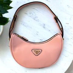 Pra.da half moon bag