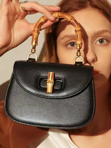GU.CCI BAMBOO 1947 HANDBAG