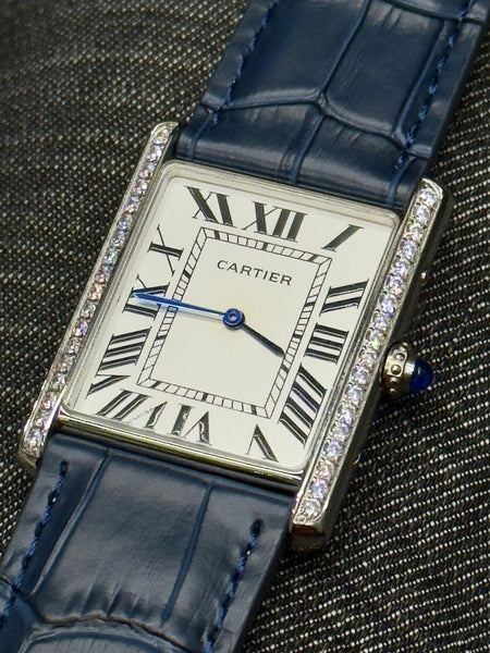 Carti.er Watches - Tank SOLO LIGHT OPALINE DIAL