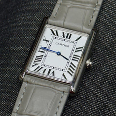Carti.er Watches - Tank SOLO LIGHT OPALINE DIAL