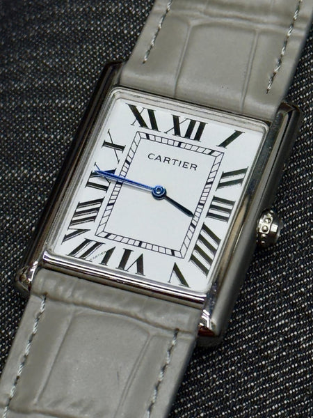 Carti.er Watches - Tank SOLO LIGHT OPALINE DIAL