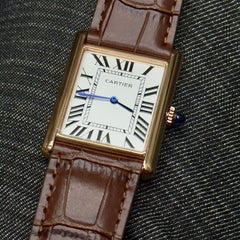 Carti.er Watches - Tank SOLO LIGHT OPALINE DIAL