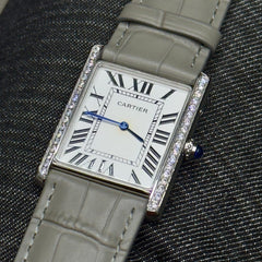 Carti.er Watches - Tank SOLO LIGHT OPALINE DIAL