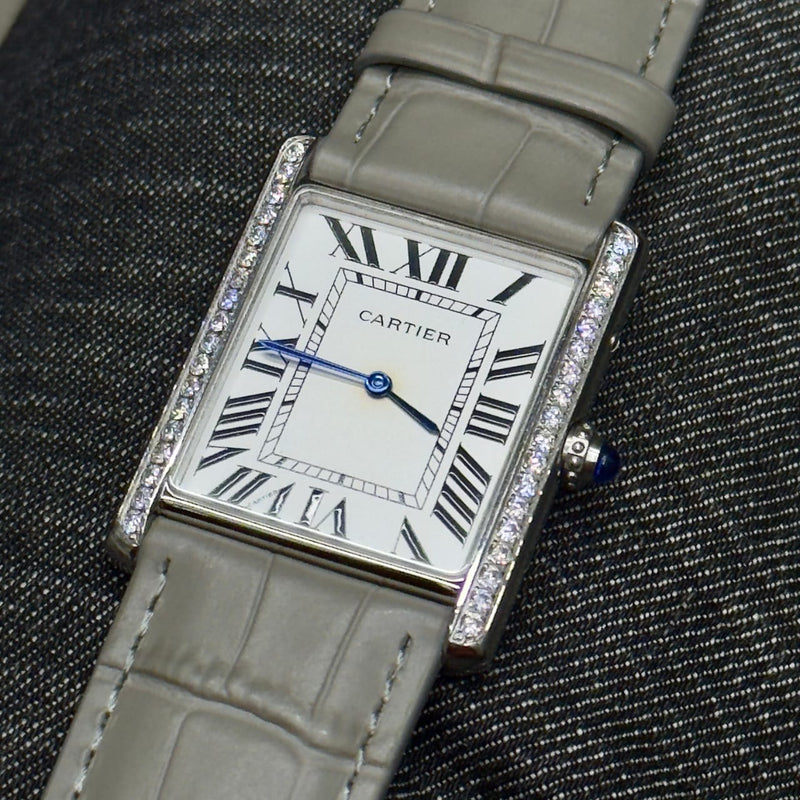 Carti.er Watches - Tank SOLO LIGHT OPALINE DIAL