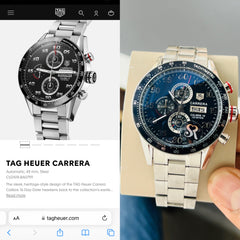 T.ag he.uer Car.rera Calibre 16 quartz