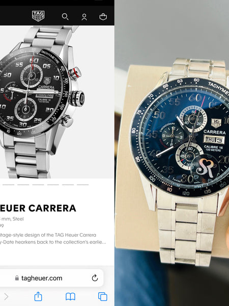 T.ag he.uer Car.rera Calibre 16 quartz