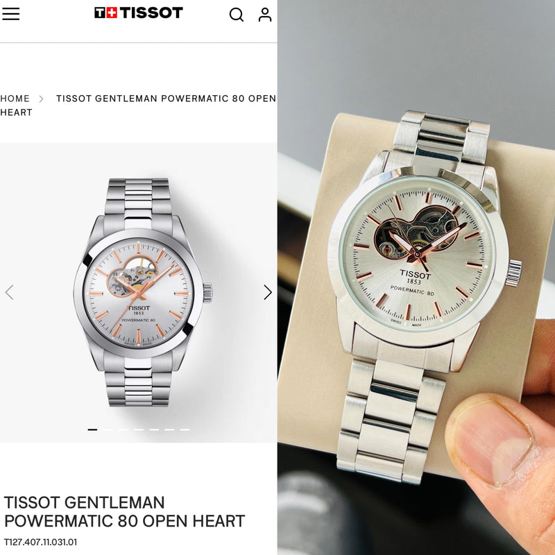 Tis.sot Gentleman Powermatic 80 T127.407.11.031.01 automatic