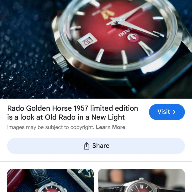 Ra.do captain cook 1960s quartz