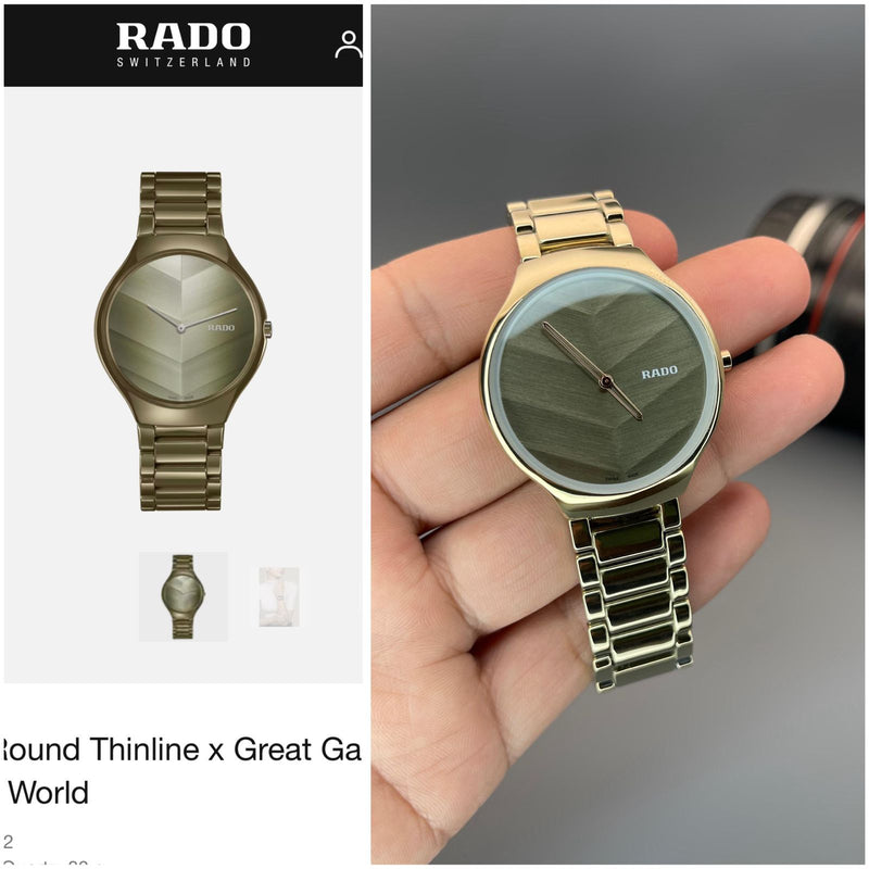 R.ADO  true Round thinline X Great Gardens of the world R27113152