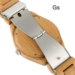 Wooden watch quartz(pure wood)