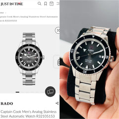 Ra.do captain cook automatic
